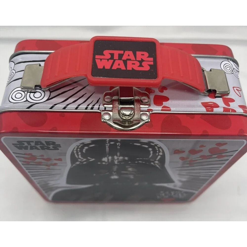 Star Wars Darth Vadar Valentines Day Tin Small Lunch Box  by Tin Box Co.
